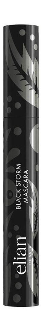 Подкручивающая тушь для ресниц Elian Russia Black Storm Mascara фото 1