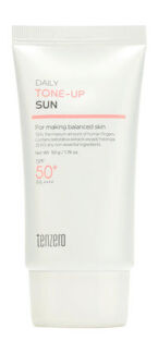 Солнцезащитный крем с тонирующим эффектом Tenzero Daily Tone-Up Sun SPF 50