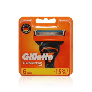 Кассеты для станка Gillette Fusion сменные 6шт