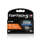 Сменные кассеты TopTech Razor 5 5 лезвий 4шт 3140573 фото 1