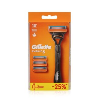 Мужской станок для бритья Gillette Fusion + сменные кассеты 4шт