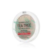 Пудра для лица Eveline Tea tree антибактериальная матирующая 002 Ivory 9г 3122631 фото 2