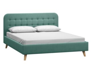 Кровать Динс 160 Velvet Mint