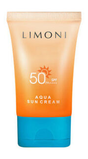 Солнцезащитный крем для лица и тела Limoni Aqua Sun Cream SPF 50+РА++++