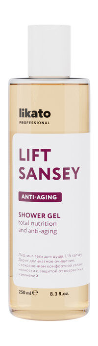 Лифтинг-гель для душа Likato Professional Lift Sansey Anti-Aging Shower Gel фото 1