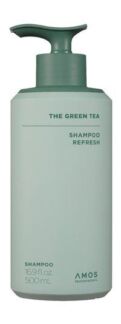 Освежающий шампунь для волос с зеленым чаем Amos Professional The Green Tea