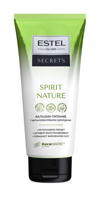 Бальзам с цельнозерновыми культурами для питания волос Estel Secrets Spirit фото 1