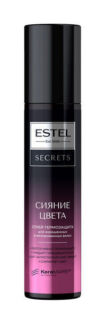 Спрей-термозащита для окрашенных и мелированных волос Estel Secrets Сияние