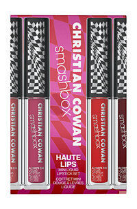 Набор жидких губных помад Smashbox Cristian Cowan Haute Lips Mini Liquid Li