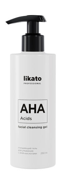 Очищающий гель для умывания с АНА-кислотами Likato Professional AHA Acids F фото 1