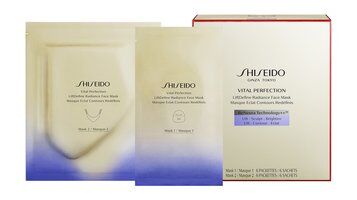 Моделирующая маска для лифтинга и сияния кожи Shiseido Vital Perfection Lif фото 1