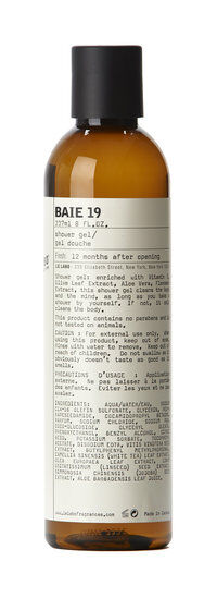 Парфюмированный гель для душа Le Labo Baie 19 Shower Gel фото 1