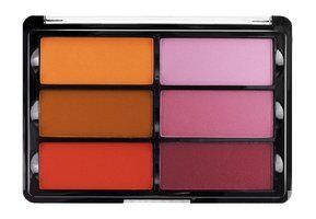 Компактные румяна для лица Viseart Orange Violet Blush Palette