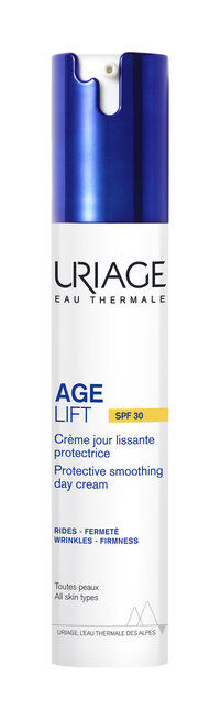 Антивозрастной разглаживающий крем для лица Uriage Age Lift Protective Smoo фото 1