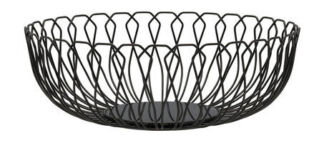 Хлебная корзина из нержавеющей стали 25 см Degrenne Cruz Noir Bread Basket