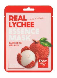 Тканевая маска для лица с экстрактом личи FarmStay Real Lychee Essence Mask фото 1