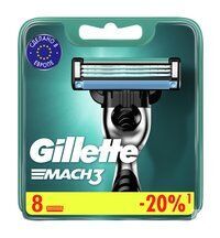 Набор из восьми сменных кассет к бритве Gillette Mach3