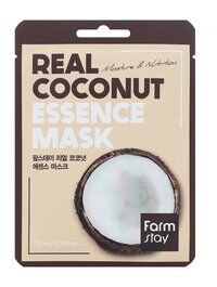 Тканевая маска для лица с экстрактом кокоса FarmStay Real Coconut Essence M фото 1