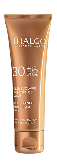 Антивозрастной крем для защиты от солнца Thalgo Age Defense Sun Face Cream фото 1