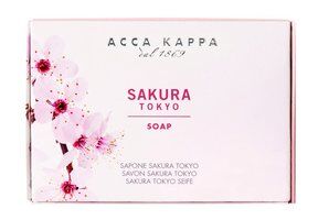 Парфюмированное твердое мыло Acca Kappa Sakura Tokyo Soap фото 1