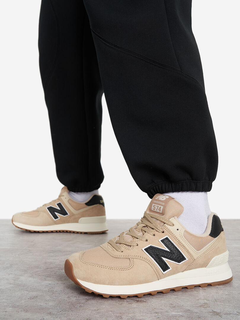 Кроссовки женские New Balance 574, Бежевый U574RACN04-. фото 1