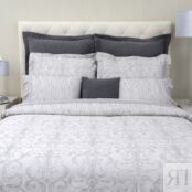Комплект постельного белья евро Mia Zarrocco Majestic 317/Silver Grey/200220 фото 1