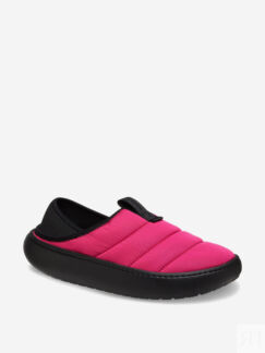 Полуботинки утепленные женские Crocs Classic Puff Moc, Розовый