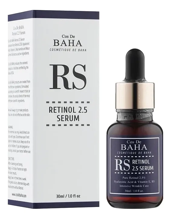 Омолаживающая сыворотка для лица с ретинолом Retinol 2,5% Serum 30 мл фото 1