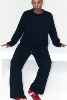 Лонгслив oversize с вареным эффектом befree