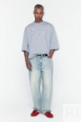 Футболка boxy fit хлопковая с принтом befree 4680704159202 фото 5