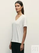 Базовая футболка c V-образным вырезом Zarina W_V-NECK1-1 фото 4