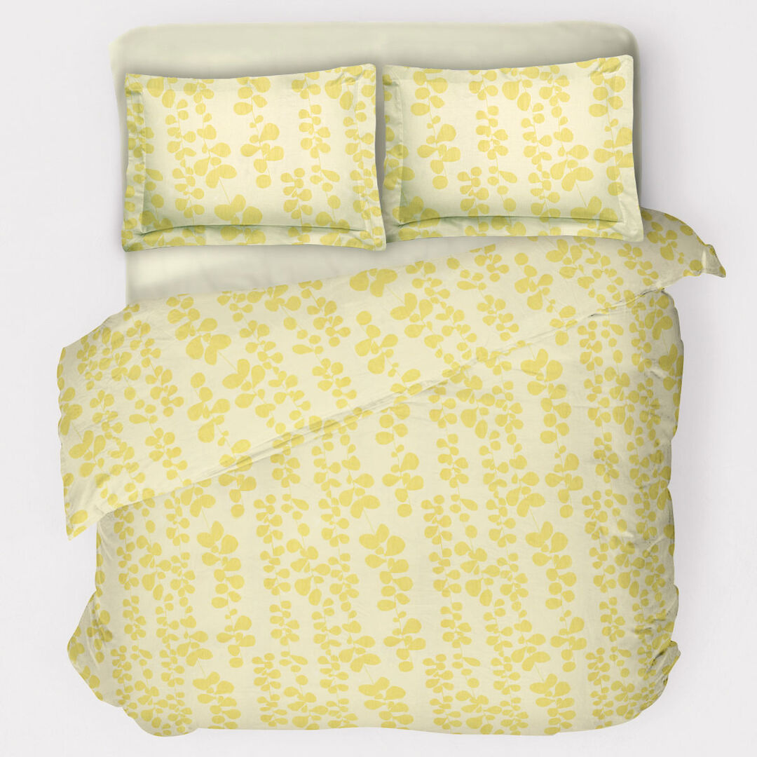 Комплект постельного белья евро Mia Zarrocco Grace 329/Acid Yellow/200220 фото 1
