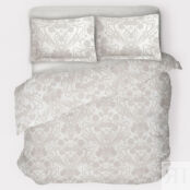 Комплект постельного белья евро Mia Zarrocco Marselle 312/Pearl Grey/200220 фото 1