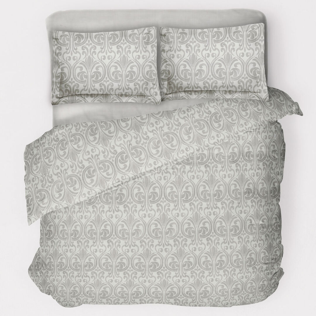 Комплект постельного белья евро Mia Zarrocco Gold 318/Imperial Grey/200220 фото 1
