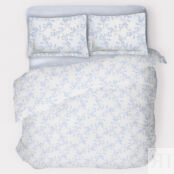 Комплект постельного белья евро Mia Zarrocco Glory 321/Capri Blue/200220 фото 1