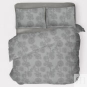 Комплект постельного белья евро Mia Zarrocco Hope 342/Grey/200220 фото 1