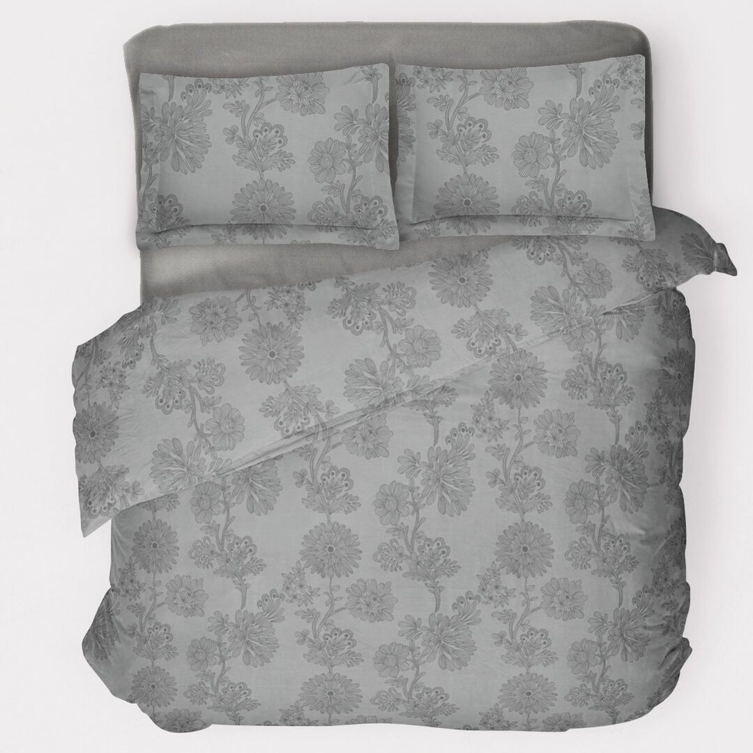 Комплект постельного белья евро Mia Zarrocco Hope 342/Grey/200220 фото 1