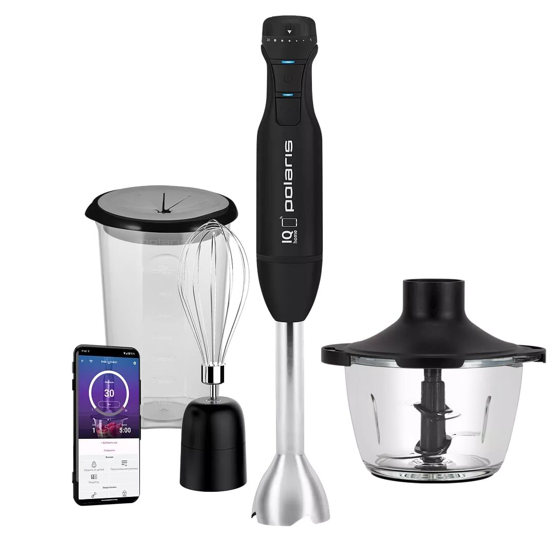 Погружной блендер Polaris PHB 1551 WIFI IQ Home