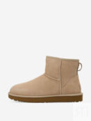 Ботинки утепленные женские UGG Classic Mini II, Бежевый 1016222U0I-SAN фото 2