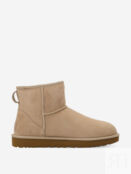 Ботинки утепленные женские UGG Classic Mini II, Бежевый 1016222U0I-SAN фото 5