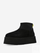 Ботинки утепленные женские UGG Classic Mini Dipper, Черный 1168170U0I-BLK фото 3