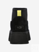 Ботинки утепленные женские UGG Classic Mini Dipper, Черный 1168170U0I-BLK фото 4