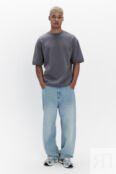 Футболка oversize из хлопкового футера befree 4680704285550 фото 4