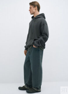 Свободные джинсы Baggy, Бежевый O`Stin