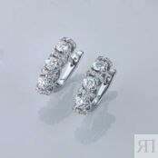 Серьги из белого золота э4712сг02210919_white ЭПЛ Даймонд э4712сг02210919_w 8700000606166 фото 4