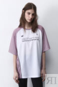 Футболка oversize спортивная из сетки с надписью befree 4680704275636 фото 2
