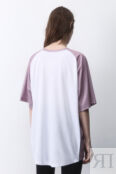 Футболка oversize спортивная из сетки с надписью befree 4680704275636 фото 3