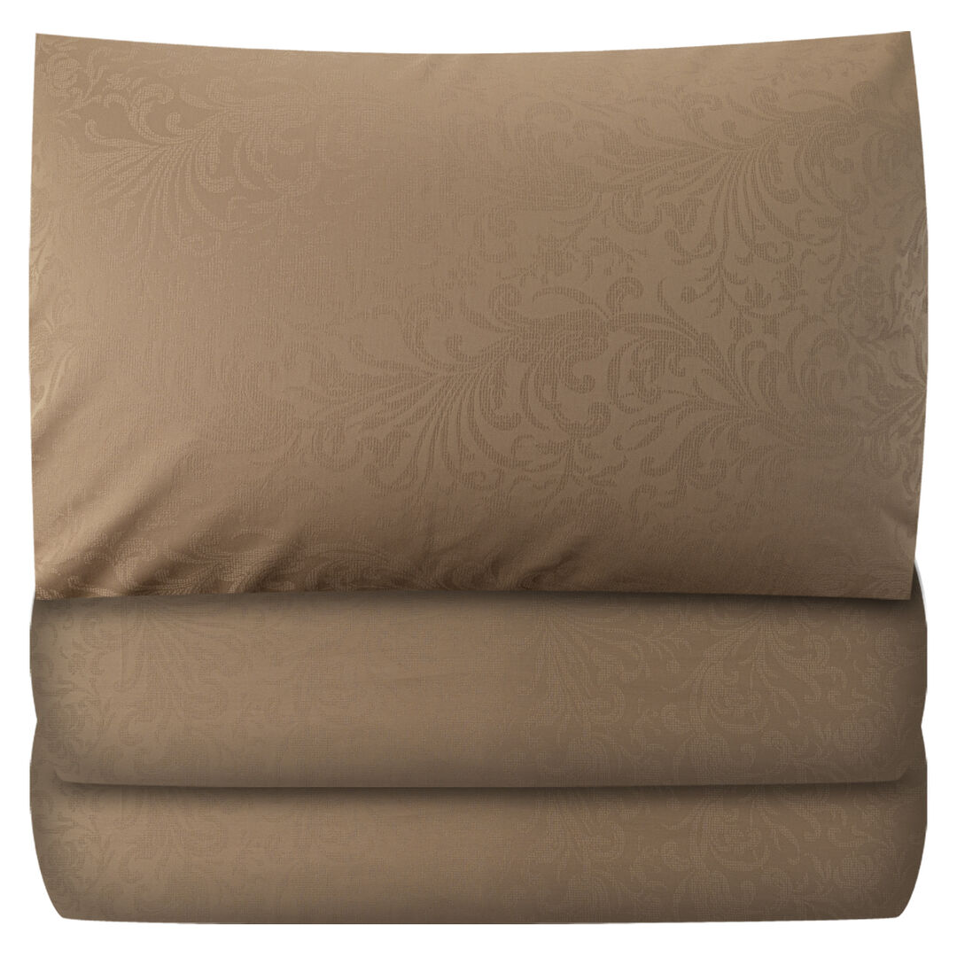 Комплект постельного белья евро Lameirinho Jacquard, золотой 691051/200220D фото 1