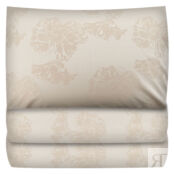 Комплект постельного белья евро Lameirinho Jacquard, светло-бежевый 615051/200220D фото 1