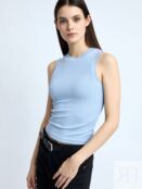 Трикотажный топ без рукавов zolla 02513332L012 фото 1